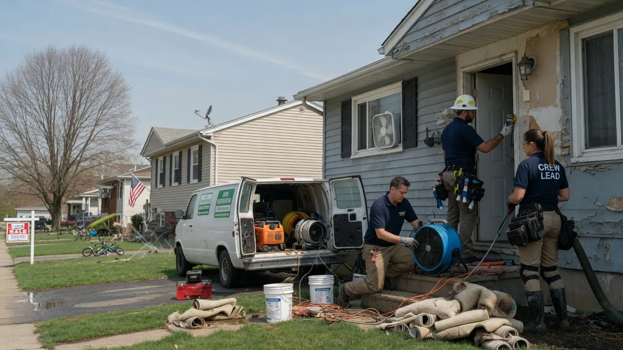 Flood Cleanup in Mifflinville, PA near me