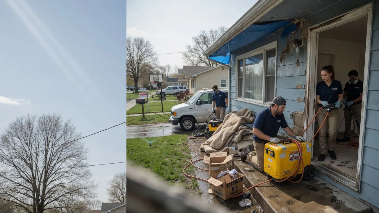 Basement Flood Cleanup in Mifflinville, PA near me